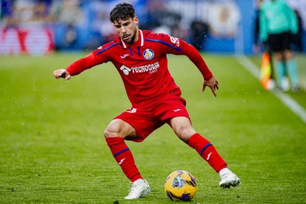 CD Leganes vs Getafe CF - LaLiga EA Sports - 02 03 2025 Juan Bernat of Getafe CF in action during the LaLiga EA Sports match between CD Leganes and Getafe CF at Estadio Municipal Butarque on March 02, 2025 in Madrid, Spain. Madrid Spain Copyright: xPGSxPhotoxAgencyx