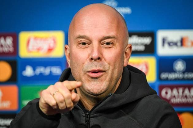 Sport Bilder des Tages March 4, 2025, Paris, France, France: Arne SLOT of FC Liverpool during a FC Liverpool press conference, PK, Pressekonferenz at Parc des Princes Stadium on March 04, 2025 in Paris, France. Paris France - ZUMAm308 20250304_zsp_m308_009 Copyright: xMatthieuxMirvillex