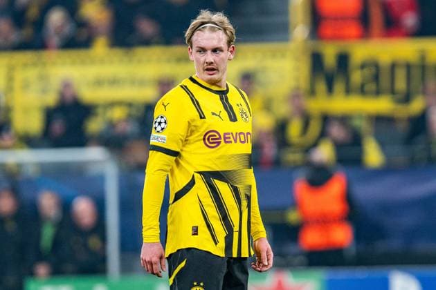 04.03.2025, Borussia Dortmund vs. OSC Lille, UEFA Champions League, Achtelfinale-Hinspiel Julian Brandt (Borussia Dortmund, 10) Copyright: xBahhoxKarax
