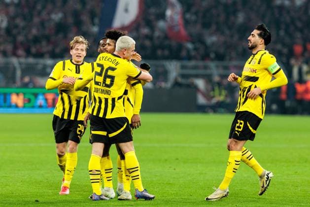 UEFA Champions League, Borussia Dortmund - LOSC Lille; 04.03.2025 Jubel zum 1:0 durch Karim Adeyemi (Borussia Dortmund, 27) UEFA Champions League Achtelfinale Hinspiel, Borussia Dortmund - LOSC Lille; Dortmund, SIGNAL IDUNA PARK am 04.03.2025 Copyright: xBEAUTIFULxSPORTS Wunderlx
