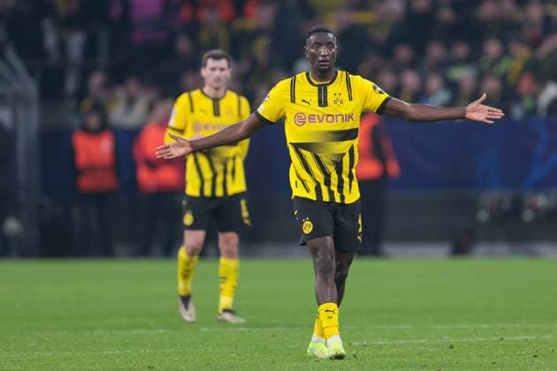 04.03.2025, UEFA Champions League, Achtelfinale, Borussia Dortmund - Lille OSC, Serhou Guirassy (Borussia Dortmund), Dortmund Signal Iduna Park NRW Deutschland xRHR-FOTO DEx Copyright: DennisxEwert RHR-FOTOx RHR-FOTO DE