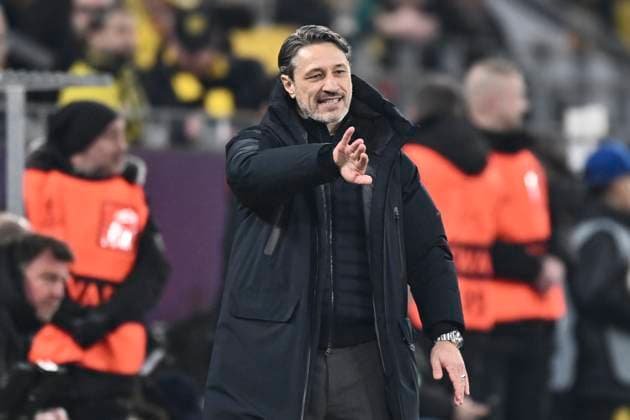 Niko Kovac (Dortmund Coach) Gestik Geste gestikuliert 04.03.2025 Fussball, Champions League, Borussia Dortmund vs Lille OSC, Signal Iduna Park, Dortmund,