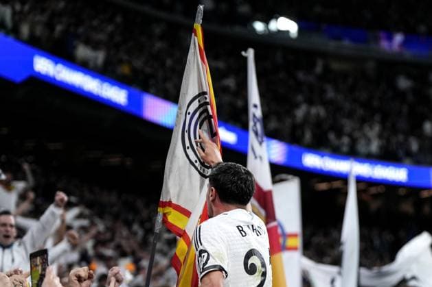 Cc Madrid 04 03 2025 - Champions League Real Madrid-Atletico Madrid foto Cesar Cebolla Image nella foto: esultanza gol Brahim Diaz 
