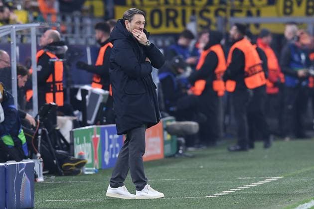 Fußball Champions League Achtelfinale Borussia Dortmund - Lille OSC am 04.03.2025 im Signal Iduna Park in Dortmund Niko Kovac ( Trainer Cheftrainer Dortmund )