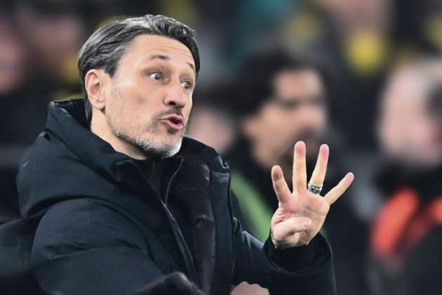 Niko Kovac (Dortmund Coach) Gestik Geste gestikuliert 04.03.2025 Fussball, Champions League, Borussia Dortmund vs Lille OSC, Signal Iduna Park, Dortmund,