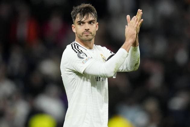 Cc Madrid 04 03 2025 - Champions League Real Madrid-Atletico Madrid foto Cesar Cebolla Image nella foto: Raul Asencio 
