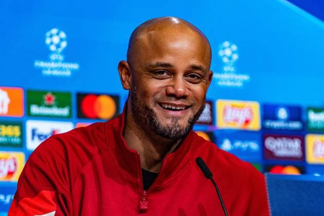 05.03.2025, FC Bayern München vs. Bayer Leverkusen, UEFA Champions League, Achtelfinale-Hinspiel Vincent Kompany (FC Bayern Muenchen,Trainer) Copyright: xBahhoxKarax