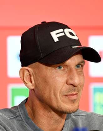 06.03.2025, xophax, Fussball Fussball - Bundesliga Saison 2024 2025 1.FC Köln, Pressekonferenz Trainerin Trainer Gerhard Struber (DFL DFB REGULATIONS PROHIBIT ANY USE OF PHOTOGRAPHS as IMAGE SEQUENCES and or QUASI-VIDEO) Köln