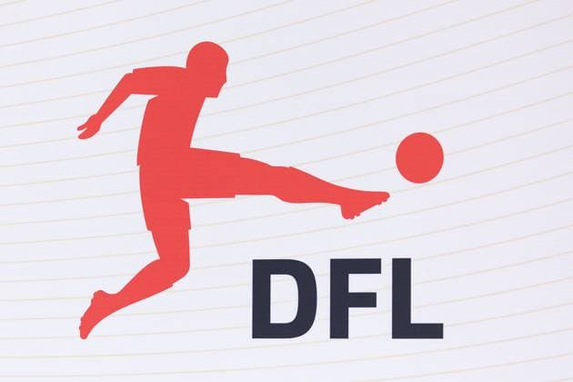 Generalversammlung der European Leagues in Frankfurt am Main DFL Logo, Symbolfoto DFL. Pressekonferenz anlässlich der 50. Generalversammlung der European Leagues in Frankfurt am Main., Frankfurt am Main Hessen Deutschland Sofitel Hotel Frankfurt *** General Assembly of the European Leagues in Frankfurt am Main DFL logo, symbolic photo DFL press conference on the occasion of the 50th General Assembly of the European Leagues in Frankfurt am Main , Frankfurt am Main Hessen Germany Sofitel Hotel Frankfurt