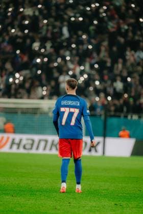 Europa League: FCSB-Olympique Lyon, Bucharest, 06.03.2025 Europa League: FCSB-Olympique Lyon, Bucharest, 06.03.2025, Andrei Gheorghita during the match. Copyright: xVLADxBEREHOLSCHIx