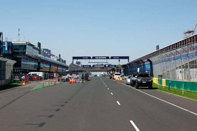 Sport Bilder des Tages March 7, 2025, Melbourne, Victoria, Australia: Track preparations are underway at the Albert Park Grand Prix Circuit for the 2025 Australian Formula One Grand Prix, taking place from March 13 to March 16. Melbourne Australia - ZUMAs197 20250307_aaa_s197_027 Copyright: xGeorgexHitchensx