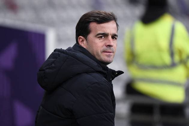 Toulouse FC v AS Monaco - Ligue 1 McDonald s 2024 2025 Carles MARTINEZ NOVELL (Entraineur Toulouse TFC) during the Ligue 1 McDonald s match between Toulouse and Monaco at Stadium de Toulouse on March 7, 2025 in Toulouse, France. Toulouse France  Copyright: xFEPx 776292934