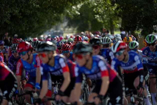 during the 11th edition of the Strade Bianche Women Elite (White Roads) a 136 km one day race from Siena to Siena, Tuscany (Italy) - Saturday March 8, 2025.  Copyright: xSimonexSpada LaPressex