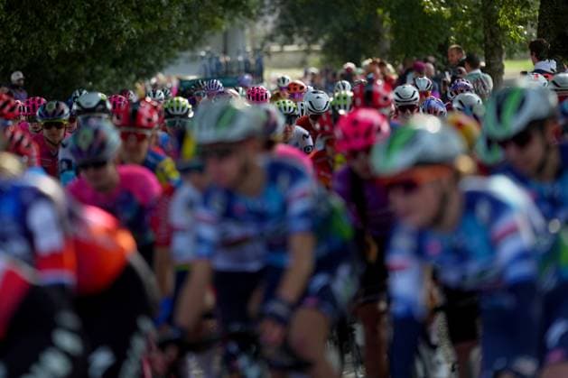 during the 11th edition of the Strade Bianche Women Elite (White Roads) a 136 km one day race from Siena to Siena, Tuscany (Italy) - Saturday March 8, 2025.  Copyright: xSimonexSpada LaPressex