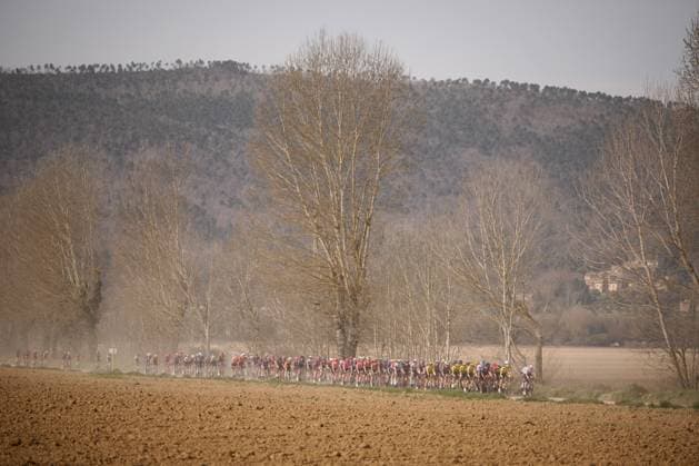 during the 11th edition of the Strade Bianche Women Elite (White Roads) a 136 km one day race from Siena to Siena, Tuscany (Italy) - Saturday March 8, 2025.  Copyright: xMarcoxAlpozzi xLaPressex