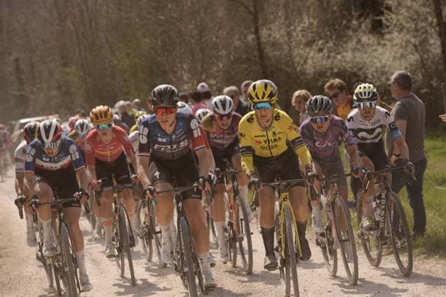 during the 11th edition of the Strade Bianche Women Elite (White Roads) a 136 km one day race from Siena to Siena, Tuscany (Italy) - Saturday March 8, 2025.  Copyright: xMarcoxAlpozzi xLaPressex