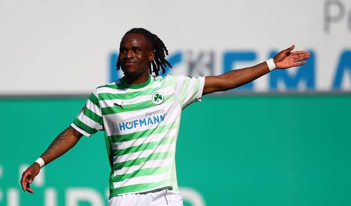 Futkeu , Greuther Fürth-1.FC Magdeburg , 2.Bundesliga, Spieltag 25, Fußball , in den Sportpark Ronhof Thomas Sommer Stadion , Fiürth , Bayern , Deutschland . März 08, 2025 . Photo by: Davide Elias Ipa Photo Pressefoto DENL Copyright: xDavidexEliasx