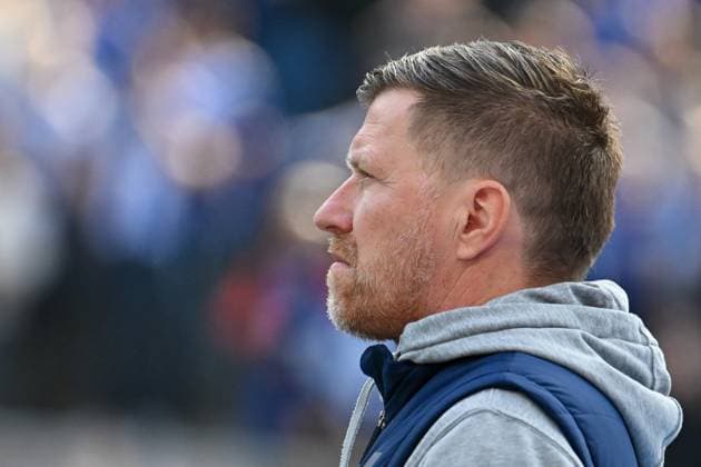 Fussball 2.Bundesliga, Hertha BSC Berlin - FC Schalke 04 08.03.2025, xdanx, Fussball 2.Bundesliga, Hertha BSC Berlin - FC Schalke 04 v.l. Andreas Neuendorf (Hertha BSC Leiter Lizenzbereich), Portrait, Portraet, Einzelbild (DFL DFB REGULATIONS PROHIBIT ANY USE OF PHOTOGRAPHS as IMAGE SEQUENCES and or QUASI-VIDEO) Daniel Lakomski Mix1 Berlin Olympiastadion Berlin Deutschland (DEU)