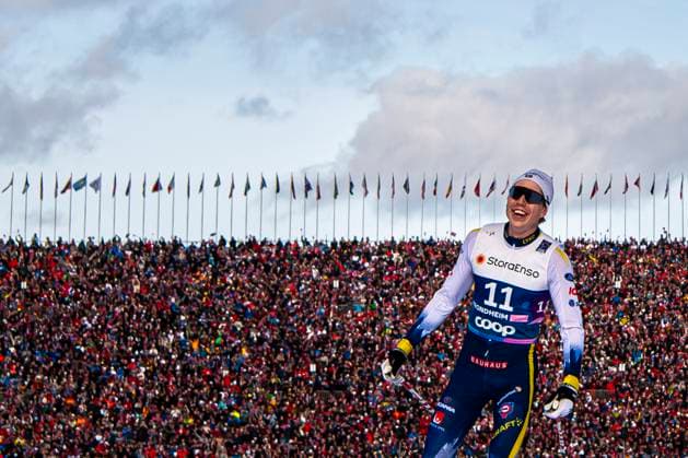 Bilder des Jahres 2025, Sport 03 März Sport Themen der Woche KW10 Sport Bilder des Tages 250308 William Poromaa of Sweden celebrates after the men s free technique 50 km mass start during day 11 of the 2025 FIS Nordic Ski World Championships on March 8, 2025 in Trondheim. Photo: Maxim ThorÃ BILDBYRAN kod MT MT0782 skidor cross-country skiing langrenn skid-vm 2025 2025 fis nordic ski world championships 11 bbeng herr dag 11 masstart jubel sverige topx *** 250308 William Poromaa of Sweden celebrates after the men s free technique 50 km mass start during day 11 of the 2025 FIS Nordic Ski World Championships on March 8, 2025 in Trondheim Photo Maxim ThorÃ BILDBYRAN kod MT MT0782 skidor cross country skiing langrenn skid vm 2025 2025 fis nordic ski world championships 11 bbeng herr dag 11 masstart jubel sverige topx  Copyright: MAXIMxTHORE BB250308MT173
