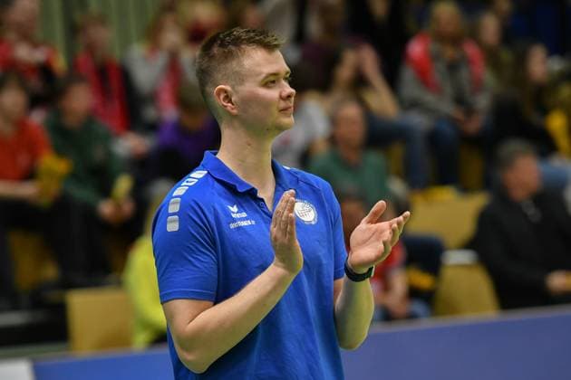 Robert Werner (Blue Volleys Gotha, Trainer) TV Rottenburg vs. Blue Volleys Gotha, Volleyball, 2. Bundesliga Sued, 21. Spieltag, Saison 2024 2025, 08.03.2025, TV Rottenburg vs. Blue Volleys Gotha, Volleyball, 2. Bundesliga Sued, 21. Spieltag, Saison 2024 2025, 08.03.2025 Rottenburg Copyright: xEibner-Pressefoto RalphxKunzex EP_RKE