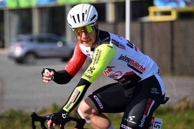 Grand Prix Jean-Pierre Monsere 2025 cycling race ROESELARE, BELGIUM - MARCH 09 : Thijssen Gerben (BEL) of Intermarche - Wanty during the Men Elite UCI 1.1 Europe Tour 13th Lotto Begium Cup Grand Prix Jean-Pierre Monsere cycling race of 201,6 kms with start in Ichtegem and finish in Roeselare on March 09, 2025 in Roeselare, Belgium, 09 03 2025 ( Motordriver Guy De Vuyst & Roeselare Belgium  Copyright: xTomasxSiskx