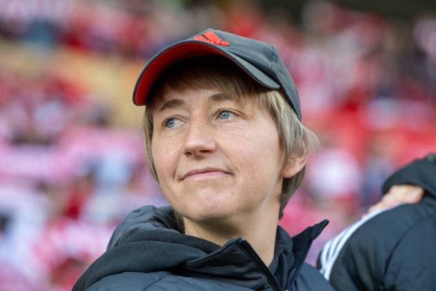 Fußball, Frauen, Saison 2024 2025, 2. Frauen-Bundesliga (17. Spieltag), 1. FC Union Berlin - SG 99 Andernach, Trainerin Ailien Poese (1. Frauen 1. FC Union), 09.03. 2025, Copyright: xMatthiasxKochx