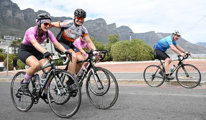 (250309) -- CAPE TOWN, March 9, 2025 -- Cyclists take part in the 2025 Cape Town Cycle Tour in Cape Town, South Africa, March 9, 2025. (Photo by Xinhua) (SP)SOUTH AFRICA-CAPE TOWN-CYCLING-CAPE TOWN CYCLE TOUR XabisoxMkhabela 