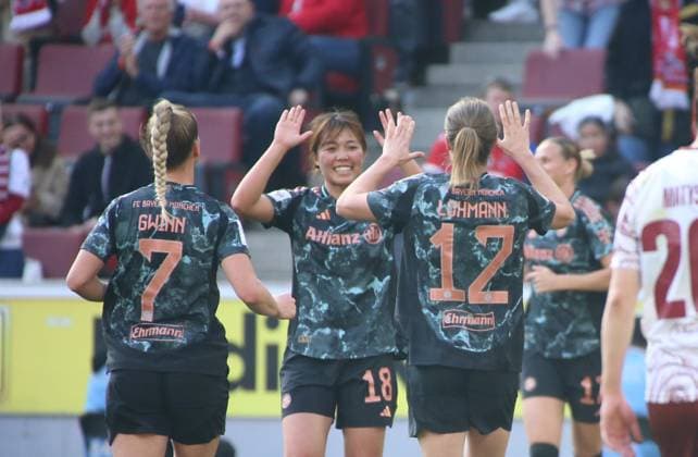 09.03.2025, xgrfx, Fussball Google Pixel Frauen-Bundesliga, 1.FC Köln - FC Bayern München v.l. Tor, Sydney Lohmann (FC Bayern München) (DFL DFB REGULATIONS PROHIBIT ANY USE OF PHOTOGRAPHS as IMAGE SEQUENCES and or QUASI-VIDEO) Köln