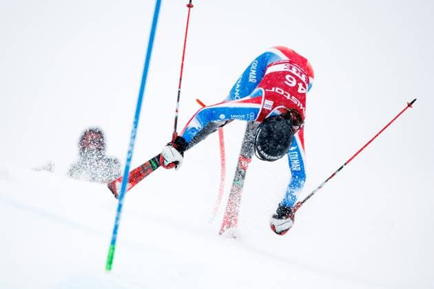 Sport Themen der Woche KW10 Sport Bilder des Tages ALPINE SKIING - FIS WC Are ARE,SWEDEN,09.MAR.25 - ALPINE SKIING - FIS World Cup, slalom, ladies. Image shows Caitlin Mcfarlane (FRA).  GEPAxpictures xMaticxKlansek
