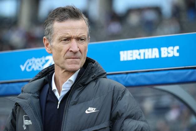 08.03.2025, xtgx, Fussball 2. Bundesliga, Hertha BSC Berlin - FC Schalke 04 emspor, v.l. Thomas E. Herrich (Hertha, Geschaeftsfuehrer) Portrait, Portraet, Einzelbild (DFL DFB REGULATIONS PROHIBIT ANY USE OF PHOTOGRAPHS as IMAGE SEQUENCES and or QUASI-VIDEO) Berlin