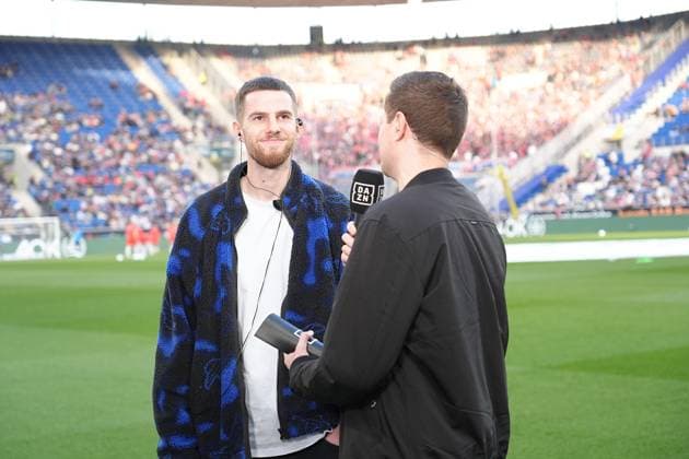 09.03.2025, PreZero Arena, Sinsheim, GER, 1.FBL, TSG Hoffenheim vs 1.FC Heidenheim , im Bild Anton Stach (Hoffenheim) DFL regulations prohibit any use of photographs as image sequences and or quasi-video. (Photo by Hasan Bratic DeFodi Images)