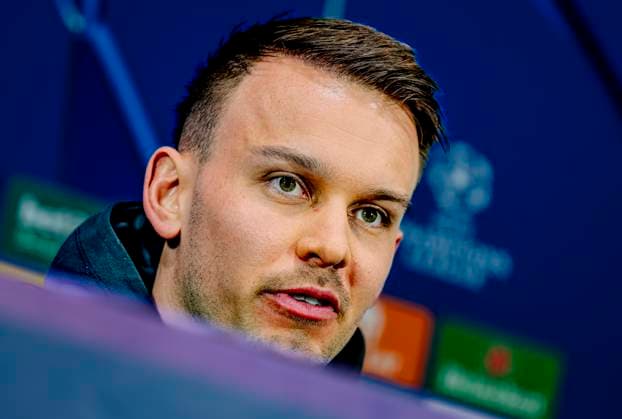Pressconference Robin van Persie and Timon Wellenreuther of Feyenoord at the San Siro stadium for the UEFA Champions League season 2024-2025 in MILAN, Italy on 10 march 2025, (photo by Marcel van Dorst EYE4images DeFodi Images)
