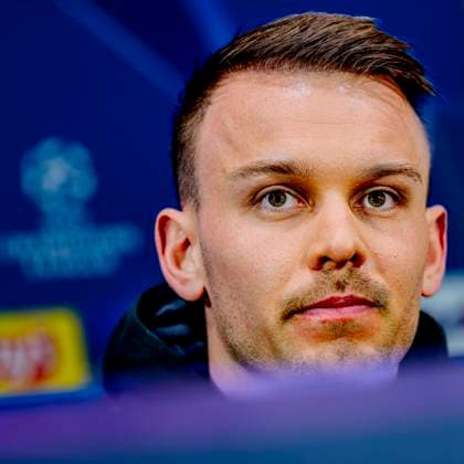 Pressconference Robin van Persie and Timon Wellenreuther of Feyenoord at the San Siro stadium for the UEFA Champions League season 2024-2025 in MILAN, Italy on 10 march 2025, (photo by Marcel van Dorst EYE4images DeFodi Images)