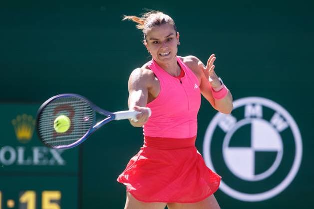 March 10, 2025: Maria Sakkari (GRE) in action against Coco Gauff (USA) during their round 3 match at the BNP Paribas Open on March 10, 2025, held at the Indian Wells Tennis Garden in Indian Wells, California. Indian Wells USA - ZUMAc04_ 20250310_zma_c04_117 Copyright: xMalxTaamx