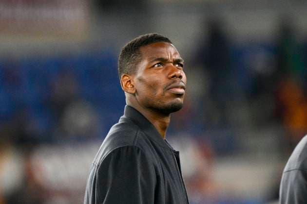 Foto Fabrizio Corradetti LaPresse 05 Marzo 2023 Roma, Italia - AS Roma vs Juventus FC - Campionato italiano di calcio Serie A TIM 2022 2023 - Stadio Olimpico. Nella foto: Paul Pogba (Juventus) March 05, 2023 Rome, Italy - AS Roma vs Juventus FC - Italian Serie A Football Championship 2022 2023 - Olympic Stadium. In the photo: Paul Pogba (Juventus)  Copyright: xFabrizioxCorradetti LaPressex