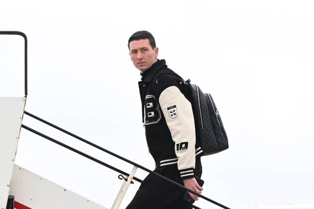 Aston Villa v Club Brugge - UEFA Champions League Media Activities 11 03 2025 OOSTENDE, BELGIUM - MARCH 11 : Vanaken Hans midfielder of Club Brugge pictured at the Oostende airport before departure for the UEFA Champions League 2024 25 round of 16 match second leg between Aston Villa and Club Brugge on March 11, 2025 in Oostende, Belgium, 11 03 2025 Oostende Belgium  Copyright: xVincentxKalutx