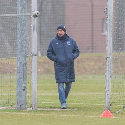 Fussball, Herren, Saison 2024 25, 2. Bundesliga, Hertha BSC, Training, Sportdirektor Benjamin Weber (Hertha BSC), 11.03. 2025,