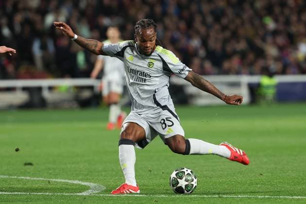 Barcelona 11. March 2025 Uefa Champions League phase 2024 25 Round of 16 FC Barcelona, Barca - S.L.Benfica v.l., Reanto Sanches (S.L.Benfica), in aktion, in action, Copyright: JoaquimxFerreira