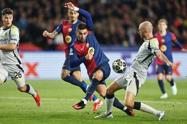 Ferran Torres (Barcelona), MARCH 11, 2025 - Football Soccer : UEFA Champions League Round of 16 2nd leg match between FC Barcelona, Barca 3-1 SL Benfica at the Estadi Olimpic Lluis Companys in Barcelona, Spain. Noxthirdxpartyxsales  (284505885)