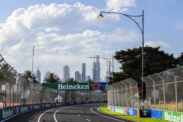 March 12, 2025: MELBOURNE, AUSTRALIA - MARCH 12: Track atmosphere before the 2025 Australian Grand Prix at Albert Park in Melbourne, Australia - ZUMAp121 20250312_zsp_p121_045 Copyright: xChrisxPutnamx