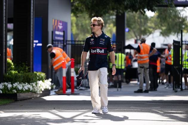 Liam Lawson (Oracle Red Bull Racing, 30), AUS, Formel 1 Weltmeisterschaft, Luis Vuitton Grand Prix von Australien, Albert Park Circuit Melbourne, Pre-Events, Saison 2025, 12.03.2025 AUS, Formel 1 Weltmeisterschaft, Grand Prix von Australien, Albert Park Circuit Melbourne, Pre-Events, Saison 2025, 12.03.2025 Melbourne Copyright: xEibner-Pressefoto Memmlerx EP_MMR