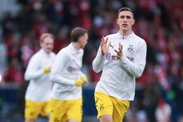 12.03.2025, UEFA Champions League, Achtelfinale, Lille OSC - Borussia Dortmund, Nico Schlotterbeck (Borussia Dortmund), Lille Stade Pierre Mauroy Decathlon Arena Paris xRHR-FOTO DEx Copyright: DennisxEwert RHR-FOTOx RHR-FOTO DE
