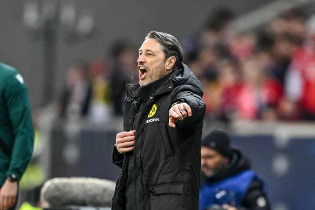 Lille, France, 12.03.2025: Trainer Niko Kovac (BV Borussia Dortmund) gestures during the UEFA Champions League 2024 25 Round of 16 Second Leg match between LOSC Lille and Borussia Dortmund at Stade Pierre-Mauroy on March 12, 2025 in Lille, France. (Photo by Harry Langer DeFodi Images)