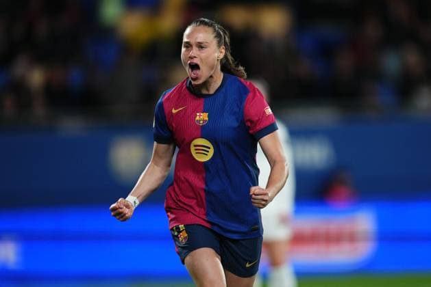 Sport Themen der Woche KW11 Sport Bilder des Tages Barcelona, Spain, Season 2024 2025, Copa de la Reina, Semi-finals, second leg, FC Barcelona, Barca v Real Madrid Madrid, Johan Cruyff Stadium, 12 March 2025 Copyright: xBaguxBlancox xPressinphotox
