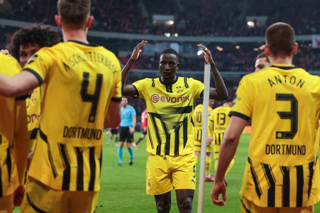 12.03.2025, UEFA Champions League, Achtelfinale, Lille OSC - Borussia Dortmund, Serhou Guirassy (Borussia Dortmund), Lille Stade Pierre Mauroy Decathlon Arena Paris xRHR-FOTO DEx Copyright: DennisxEwert RHR-FOTOx RHR-FOTO DE