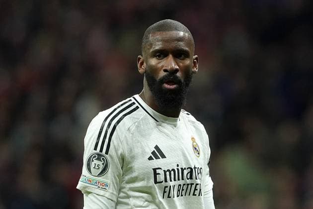 Real Madrid CF s Antonio Rudiger during Champions League 2024 2025 Round of 16 2nd leg match. March 12,2025. (20250312233)