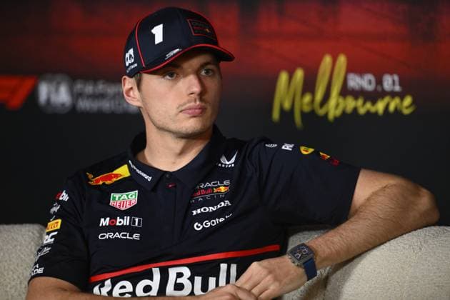AUSTRALIAN GRAND PRIX, Max Verstappen of Red Bull Racing during a drivers press conference, PK, Pressekonferenz at Albert Park Circuit in Melbourne, Victoria, Thursday, March 13, 2025. ( NO ARCHIVING, EDITORIAL USE ONLY, NO USE IN BOOKS WITHOUT CONSENT Melbourne Victoria Australia  Copyright: xJoelxCarrettx 20250313115632254176