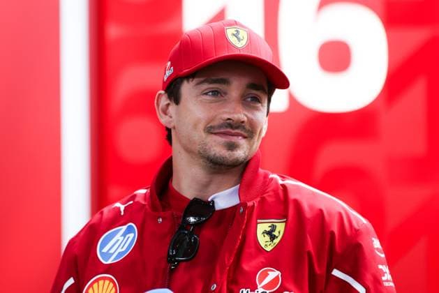March 13, 2025: MELBOURNE, AUSTRALIA - MARCH 13: Charles Leclerc of Monaco and Scuderia Ferrari before the 2025 Australian Grand Prix at Albert Park in Melbourne, Australia - ZUMAp121 20250313_zsp_p121_033 Copyright: xChrisxPutnamx