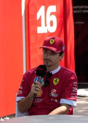 FORMULA 1 LOUIS VUITTON AUSTRALIAN GRAND PRIX 2025 13.03.2025, Albert Park Circuit, Melbourne, FORMULA 1 LOUIS VUITTON AUSTRALIAN GRAND PRIX 2025 ,im Bild Charles Leclerc (MCO), Scuderia Ferrari HP