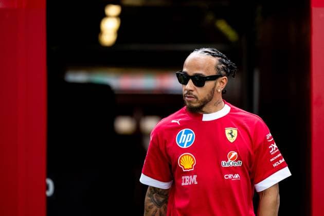 Lewis Hamilton (Scuderia Ferrari HP, 44), AUS, Formel 1 Weltmeisterschaft, Luis Vuitton Grand Prix von Australien, Albert Park Circuit Melbourne, Media Day, Saison 2025, 13.03.2025 AUS, Formel 1 Weltmeisterschaft, Luis Vuitton Grand Prix von Australien, Albert Park Circuit Melbourne, Media Day, Saison 2025, 13.03.2025 Melbourne Copyright: xEibner-Pressefoto Memmlerx EP_MMR
